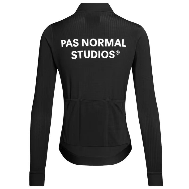 Maglia donna maniche lunghe Pas Normal Studios Essential - Nero