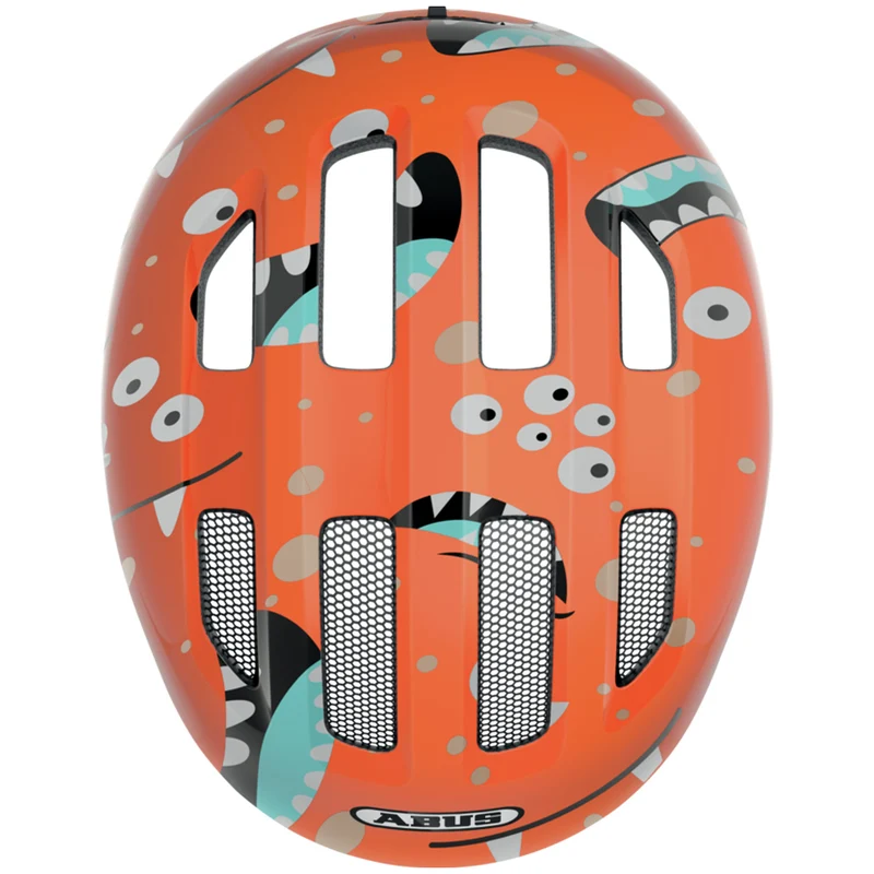 Casco bambino Abus Smiley 3.0 - Orange Monster