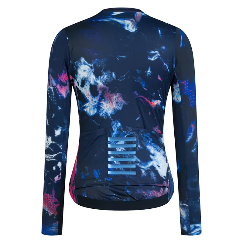 Maglia maniche lunghe donna Rapha Pro Team Lightweight - Cosmic print