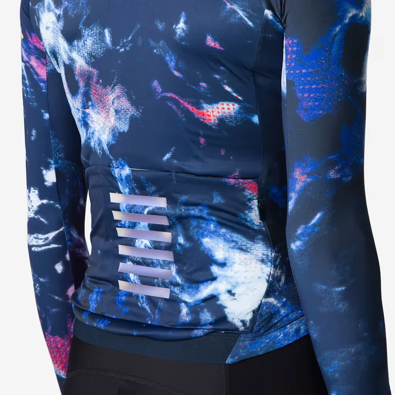 Maglia maniche lunghe donna Rapha Pro Team Lightweight - Cosmic print