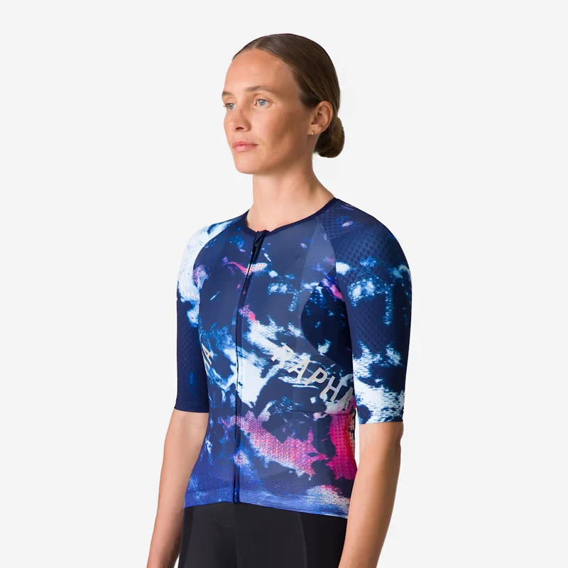 Maglia donna Rapha Pro Team Aero - Cosmic print