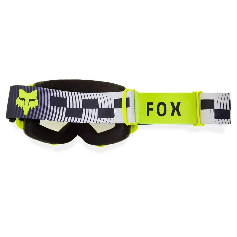Maschera Fox Main Collect Mirrored - Grigio Giallo
