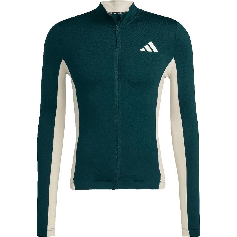 Maglia maniche lunghe Adidas Tempo 3-Stripes - Verde
