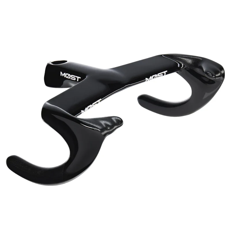 Manubrio integrato Most Talon Lap 350mm - Nero