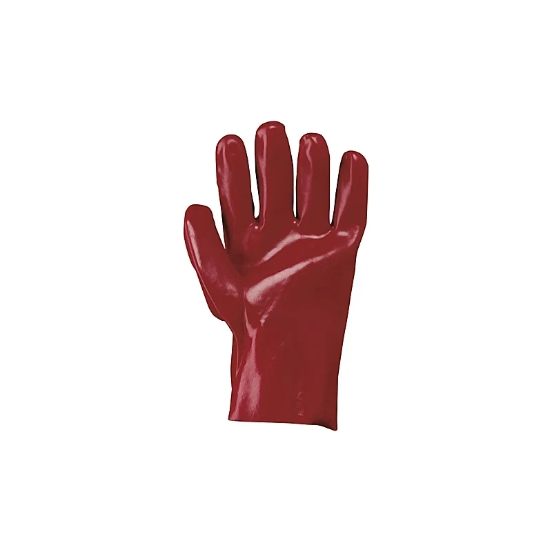 Guanti PVC rossi