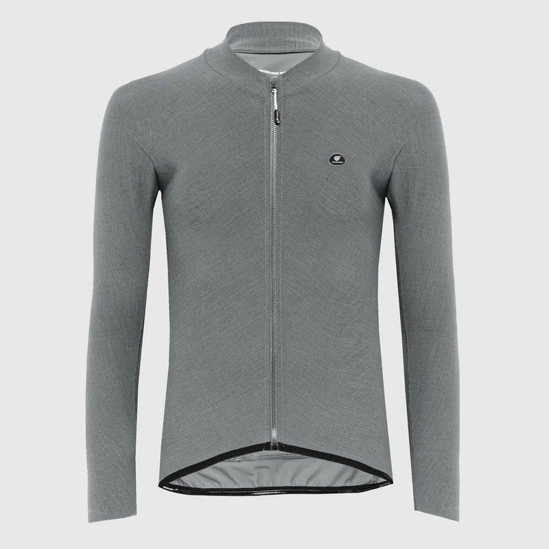 Maglia maniche lunghe donna Pissei Primapelle - Grigio chiaro