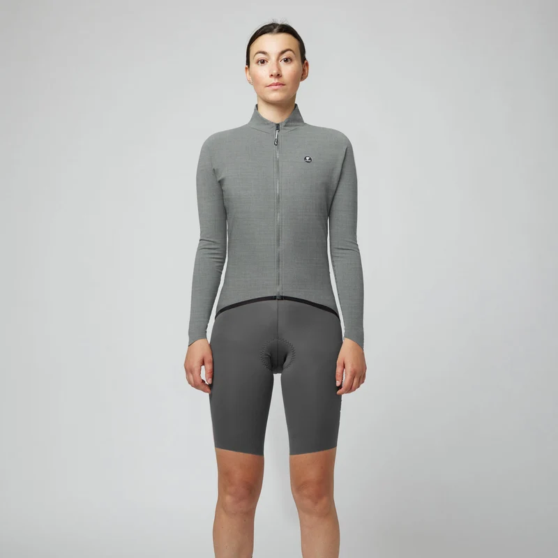 Maglia maniche lunghe donna Pissei Primapelle - Grigio chiaro