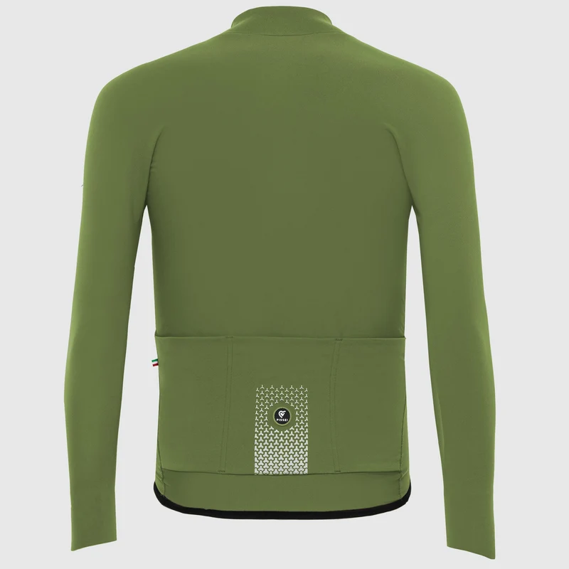 Maglia maniche lunghe Pissei Primapelle - Verde scuro