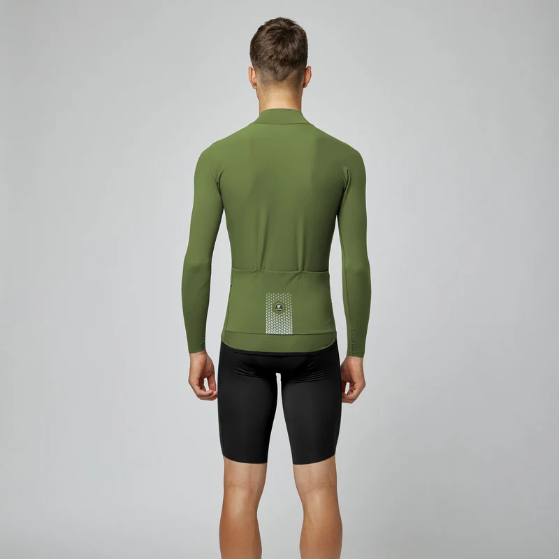 Maglia maniche lunghe Pissei Primapelle - Verde scuro
