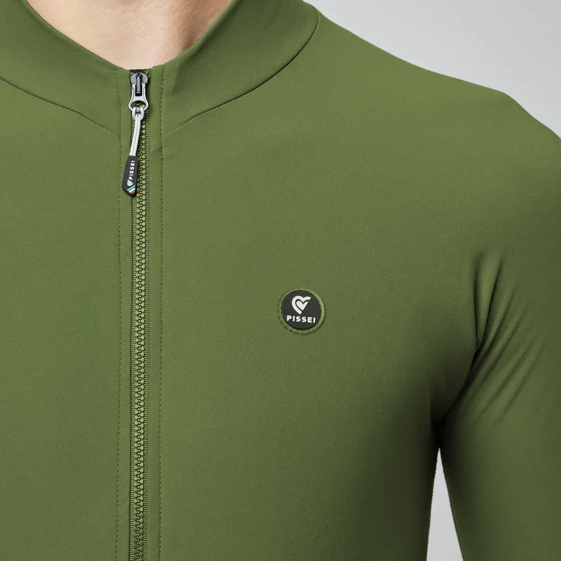 Maglia maniche lunghe Pissei Primapelle - Verde scuro