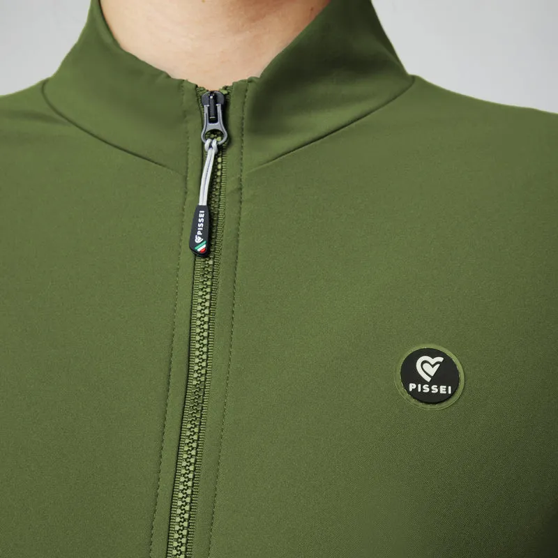 Maglia maniche lunghe donna Pissei Primapelle - Verde scuro