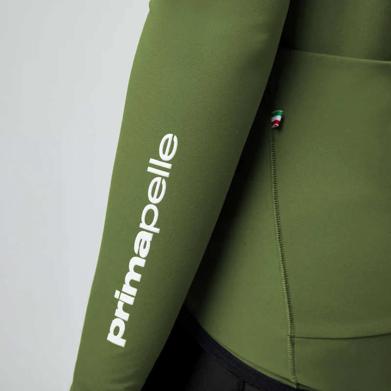 Maglia maniche lunghe donna Pissei Primapelle - Verde scuro