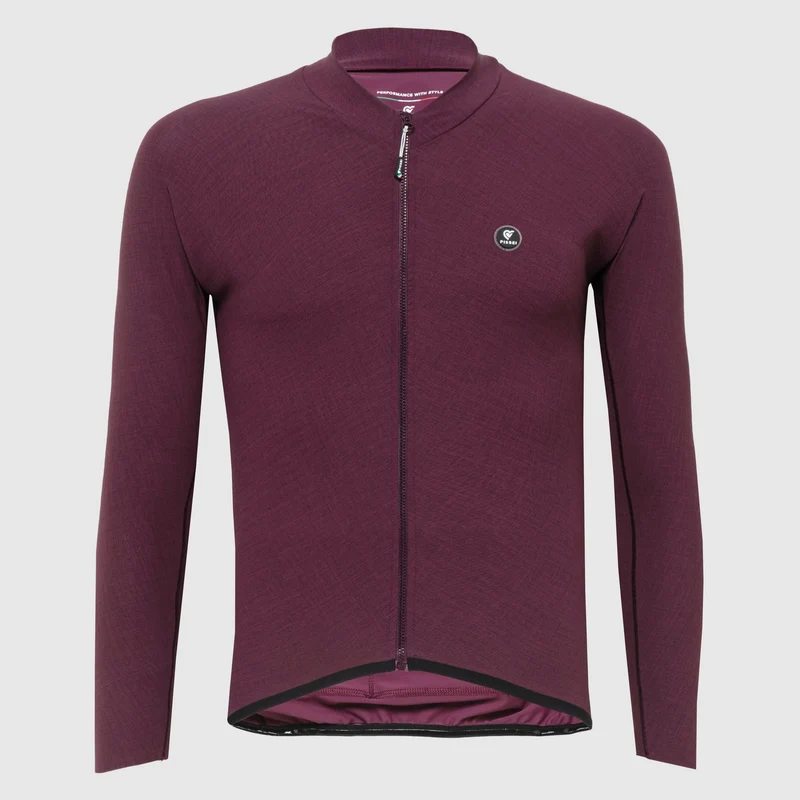 Maglia maniche lunghe Pissei Primapelle - Bordeaux