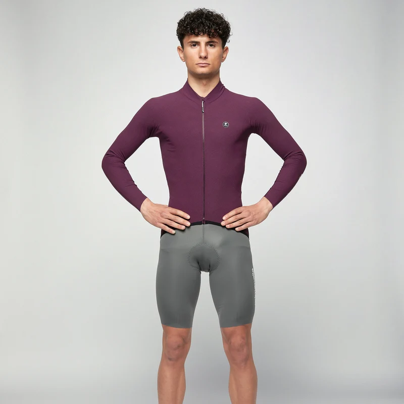 Maglia maniche lunghe Pissei Primapelle - Bordeaux