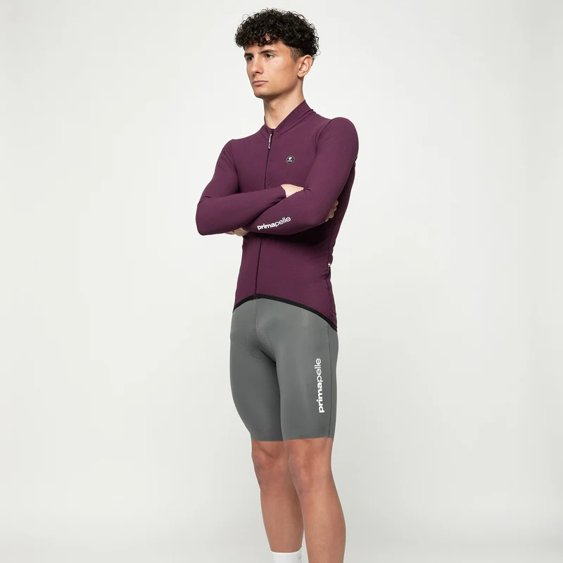 Maglia maniche lunghe Pissei Primapelle - Bordeaux