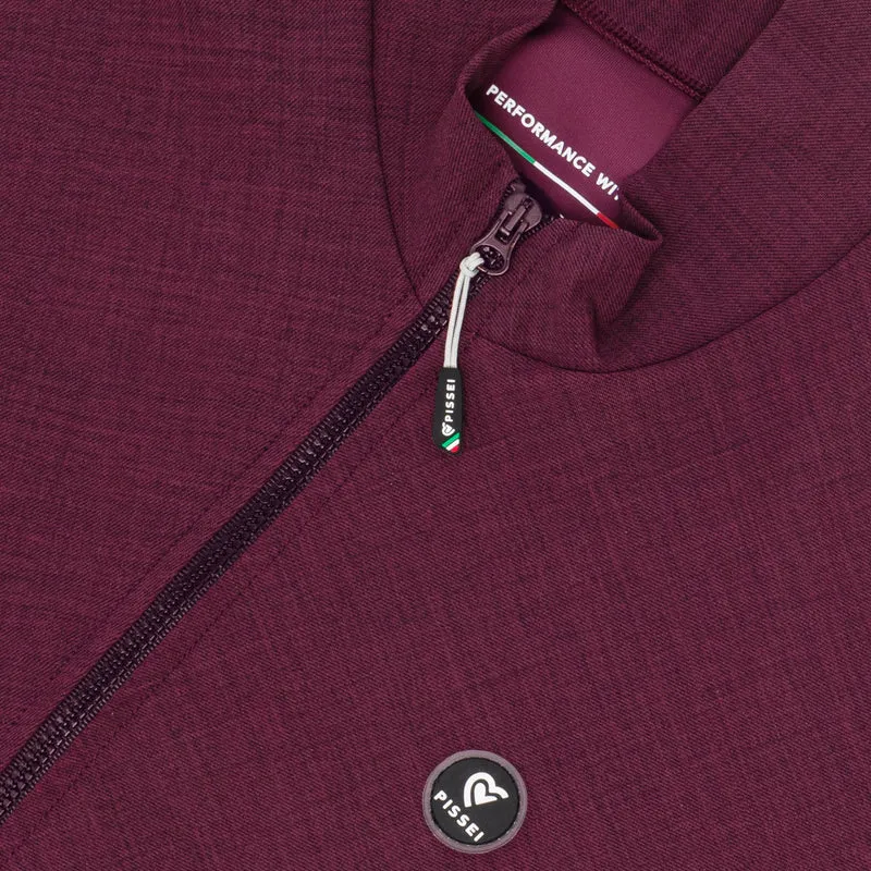Maglia maniche lunghe Pissei Primapelle - Bordeaux