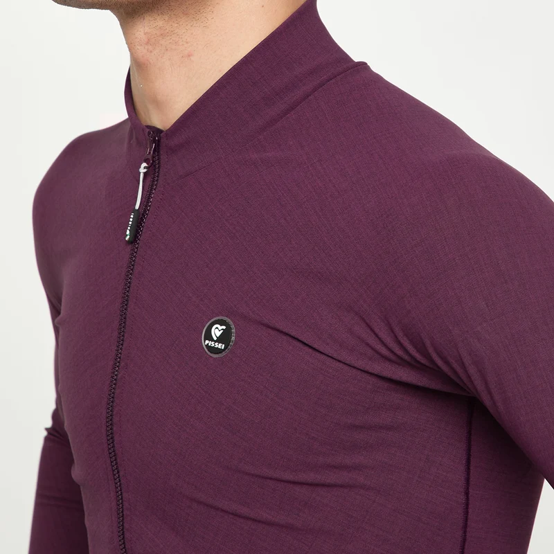 Maglia maniche lunghe Pissei Primapelle - Bordeaux