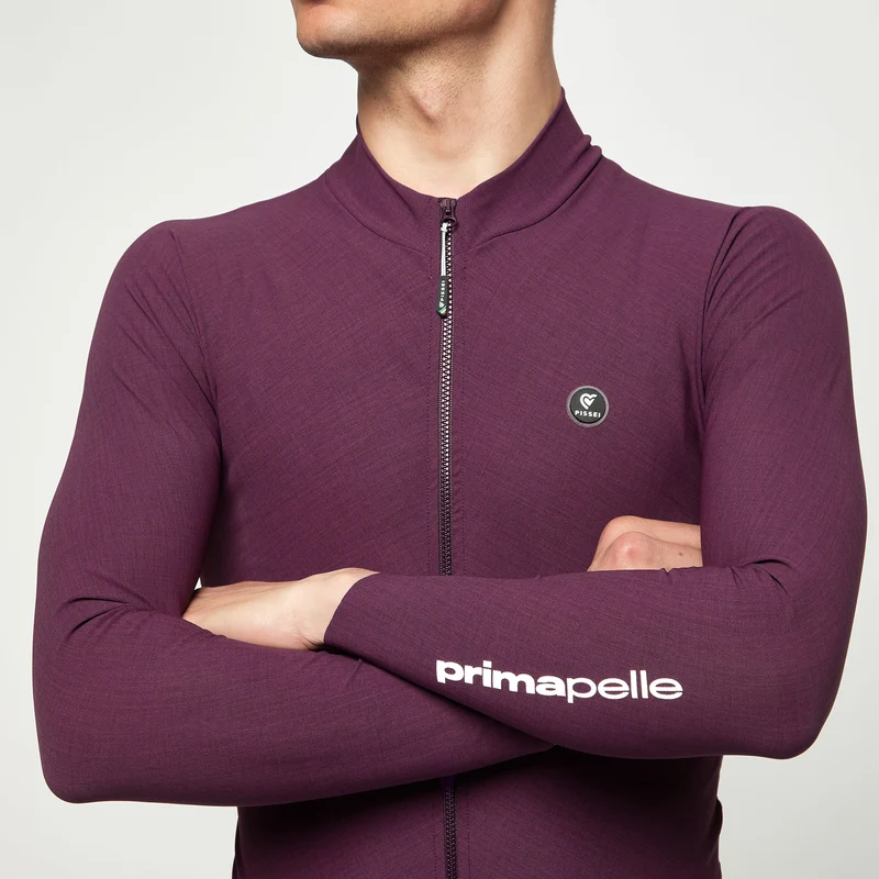 Maglia maniche lunghe Pissei Primapelle - Bordeaux