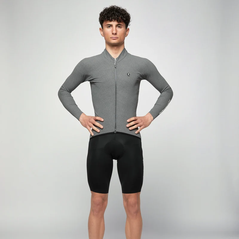 Maglia maniche lunghe Pissei Primapelle - Grigio chiaro