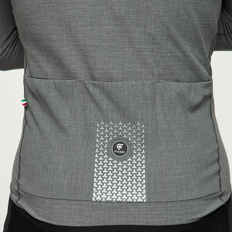 Maglia maniche lunghe Pissei Primapelle - Grigio chiaro