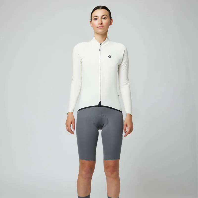 Maglia maniche lunghe donna Pissei Primapelle - Bianco