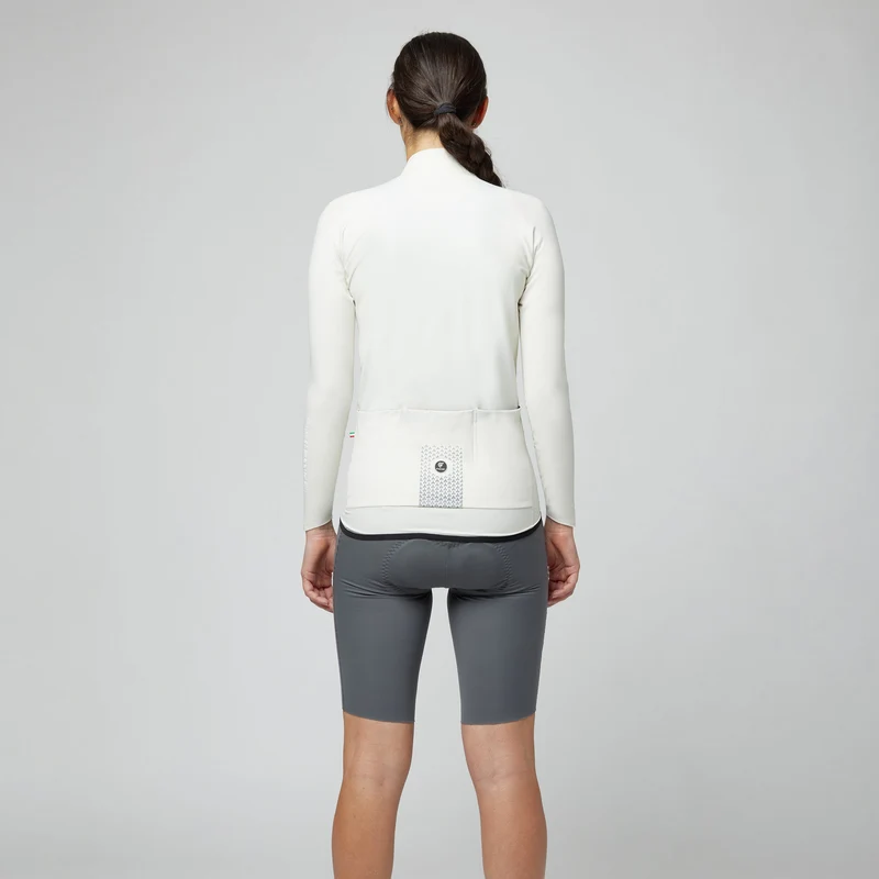 Maglia maniche lunghe donna Pissei Primapelle - Bianco