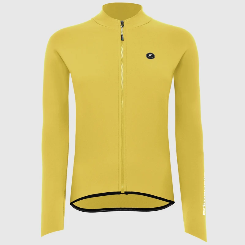 Maglia maniche lunghe donna Pissei Primapelle - Giallo