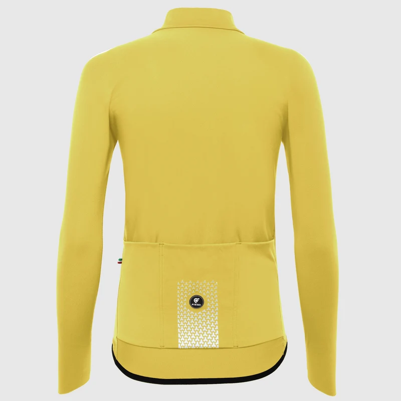 Maglia maniche lunghe donna Pissei Primapelle - Giallo