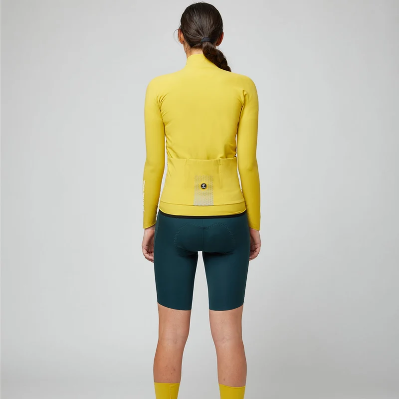 Maglia maniche lunghe donna Pissei Primapelle - Giallo