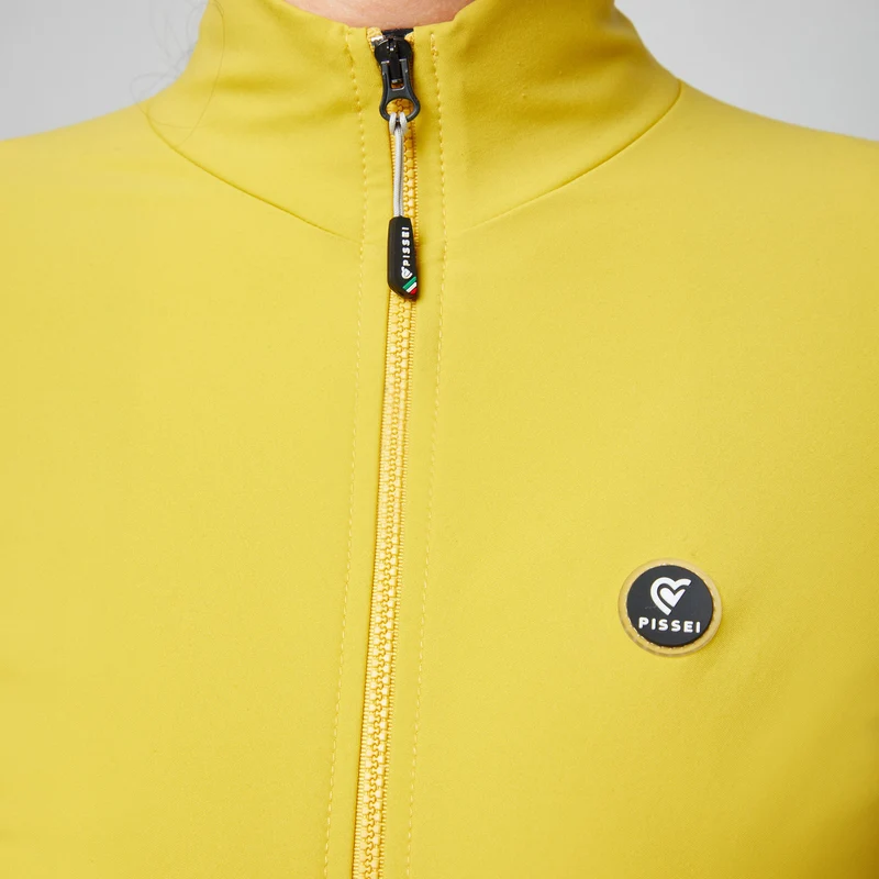 Maglia maniche lunghe donna Pissei Primapelle - Giallo