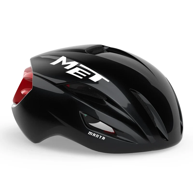 Casco Met Manta Mips - Nero rosso