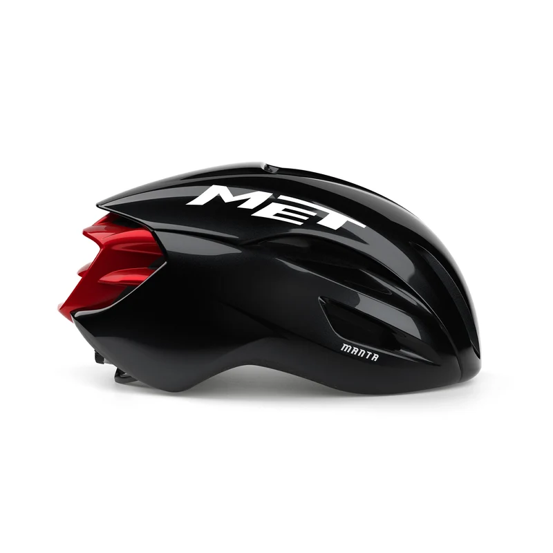 Casco Met Manta Mips - Nero rosso