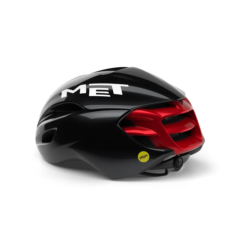 Casco Met Manta Mips - Nero rosso