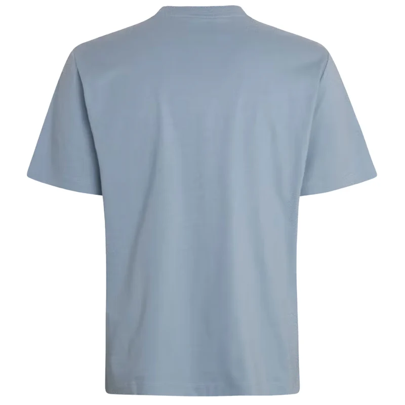 T-Shirt Pas Normal Studios Off-Race Logo - Azzurro