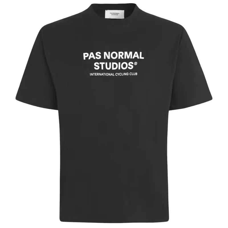 T-Shirt Pas Normal Studios Off-Race Logo - Nero