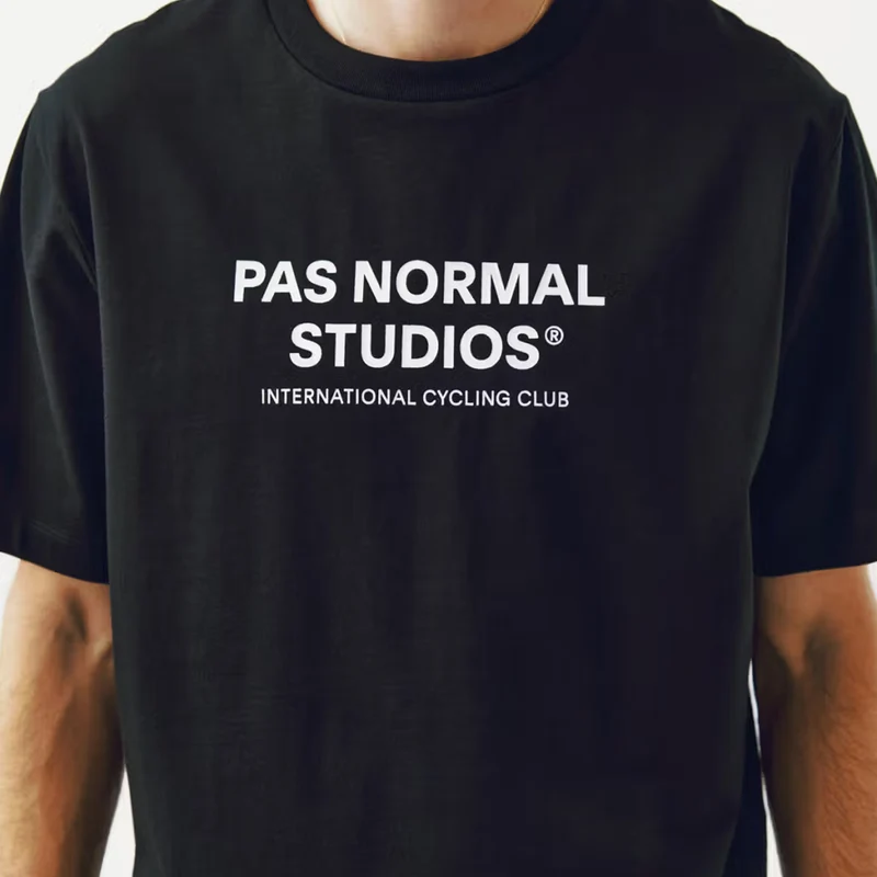T-Shirt Pas Normal Studios Off-Race Logo - Nero