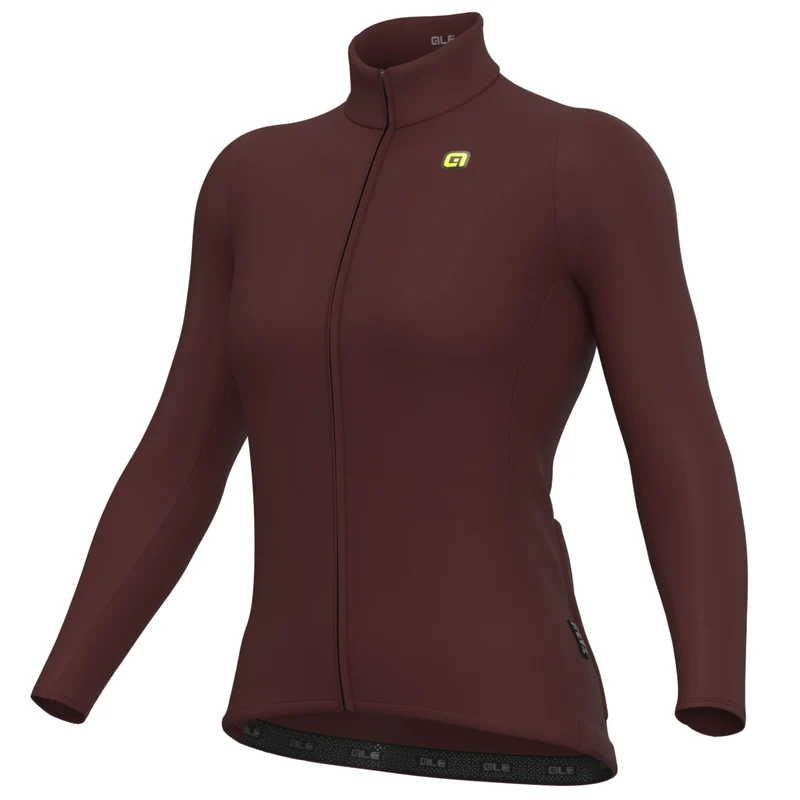 Maglia maniche lunghe donna Ale R-EV1 Warm Race 2.0 - Bordeaux