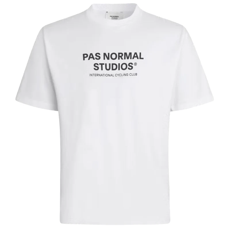 T-Shirt Pas Normal Studios Off-Race Logo - Bianco