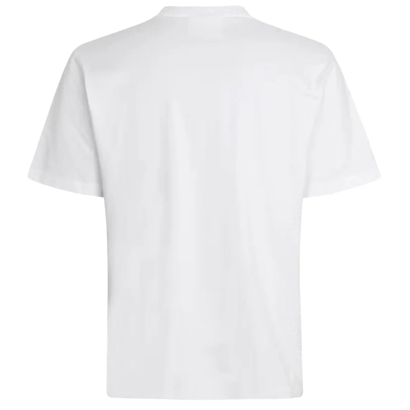 T-Shirt Pas Normal Studios Off-Race Logo - Bianco