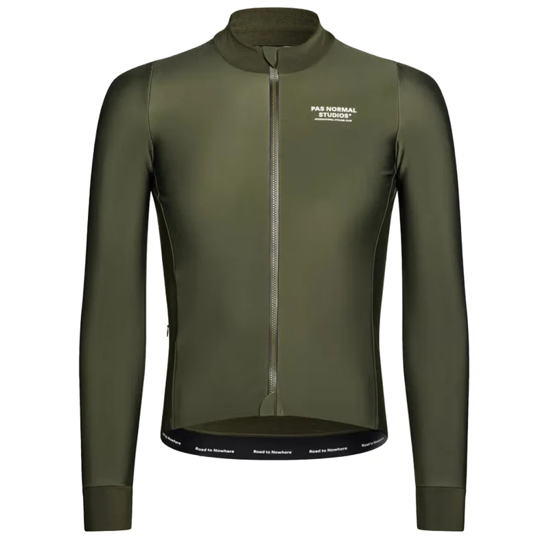 Maglia maniche lunghe Pas Normal Studios Mechanism Thermal - Verde scuro