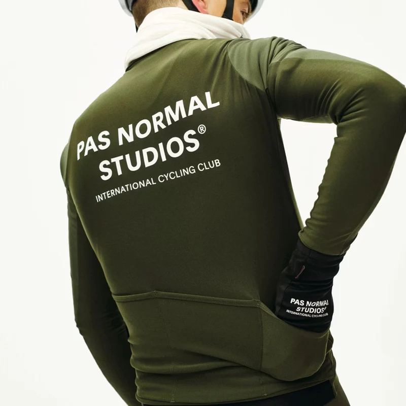 Maglia maniche lunghe Pas Normal Studios Mechanism Thermal - Verde scuro