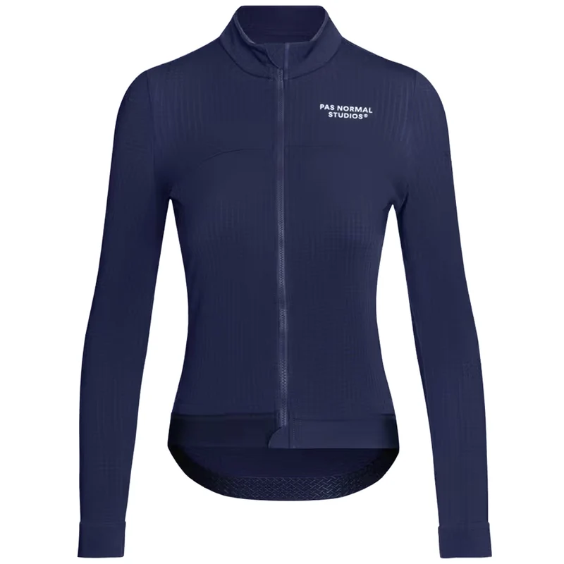 Maglia donna maniche lunghe Pas Normal Studios Essential - Blu