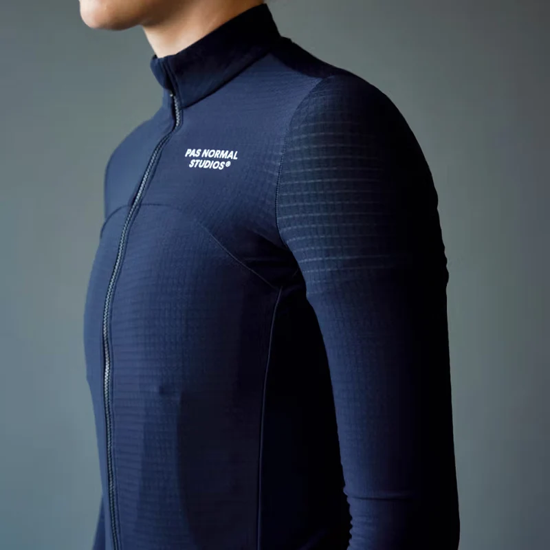 Maglia donna maniche lunghe Pas Normal Studios Essential - Blu