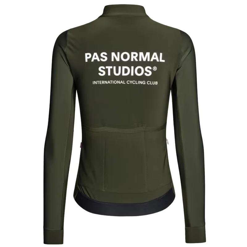 Maglia donna maniche lunghe Pas Normal Studios Mechanism Thermal - Verde scuro