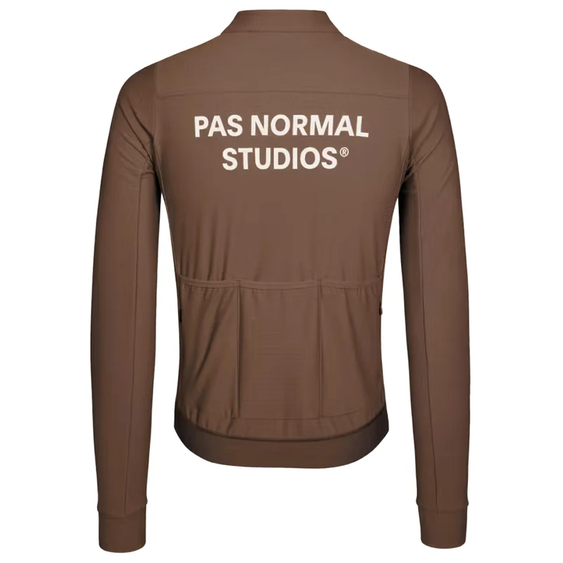 Maglia maniche lunghe Pas Normal Studios Essential - Marrone chiaro