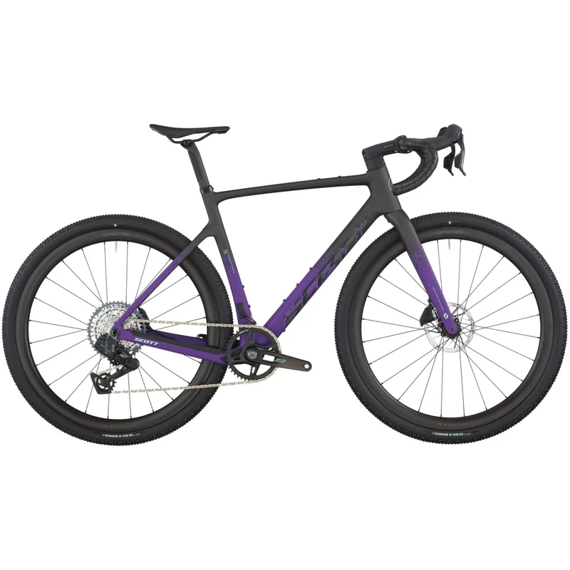 Scott Addict Gravel 20 - Nero viola