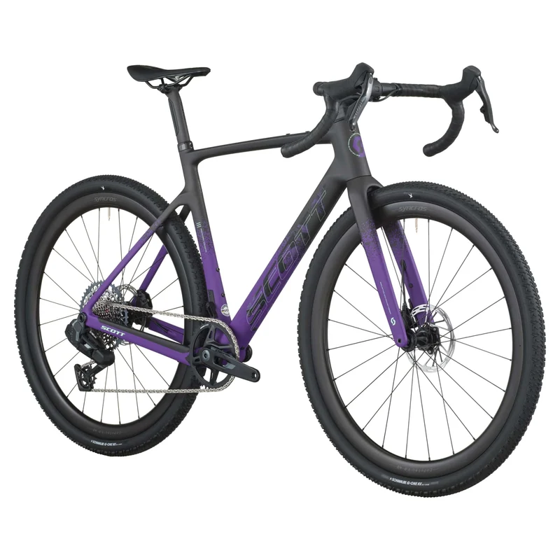 Scott Addict Gravel 20 - Nero viola