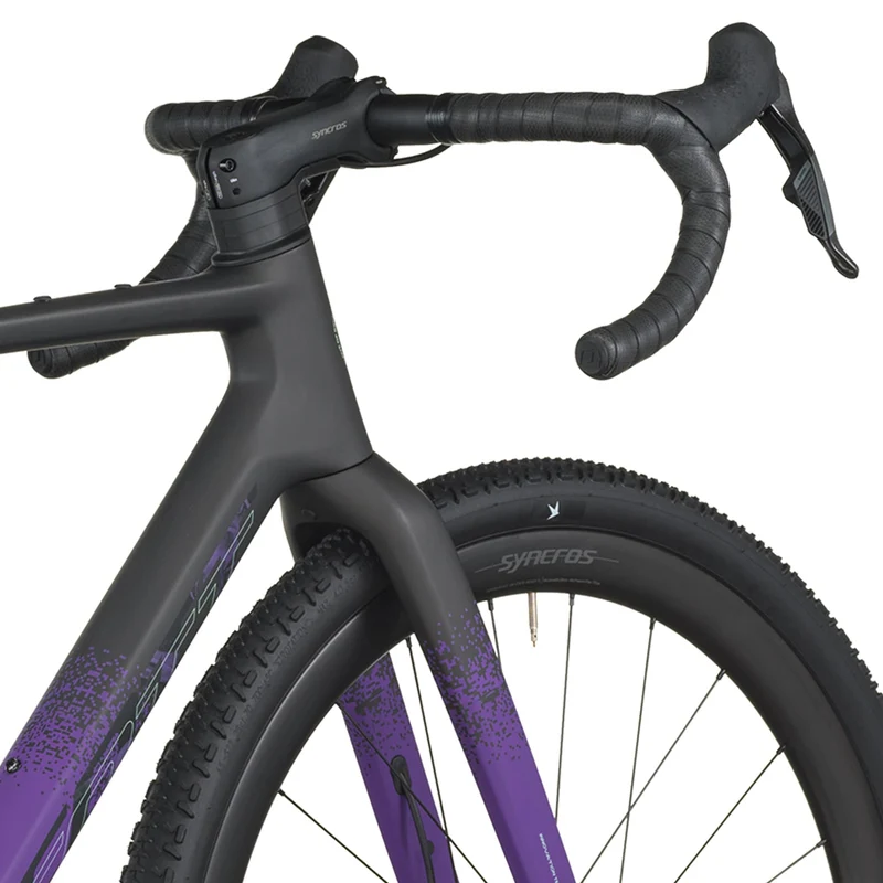 Scott Addict Gravel 20 - Nero viola