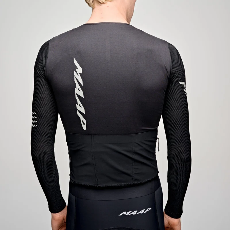 Maglia maniche lunghe Maap Emerge - Nero