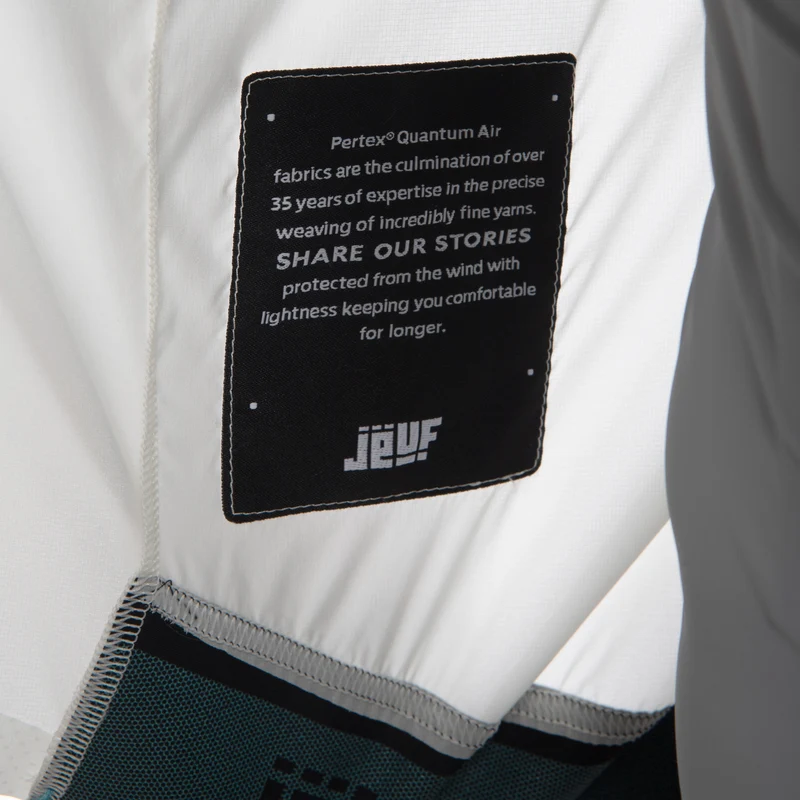 Giacca Jëuf Pro Windproof Pertex - Bianco